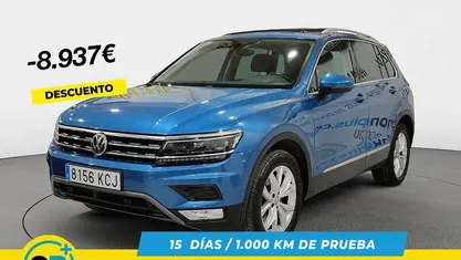 Azul Usado 2017 VW Tiguan Sportline SUV | 17.963 € (Super precio)