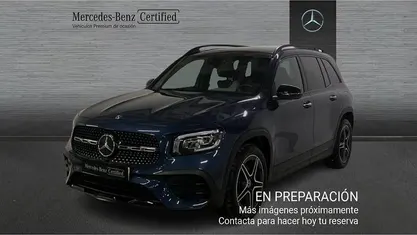 Azul Usado 2021 Mercedes GLB200 AMG line SUV | 34.790 € (Precio justo)