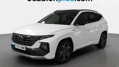 Usado Hyundai Tucson N Line 150 CV (110 kW) 2023 Blanco SUV