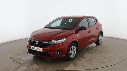 Brugt Dacia Sandero Essentiel 91 HK (66 kW) 2021 Rød Sedan