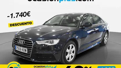 Usado Audi A6 Advanced 218 CV (160 kW) 2017 Azul Berlina