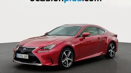 Usado Lexus RC300h Executive Line 223 CV (164 kW) 2017 Rojo Coupe