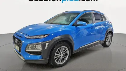 Käytetty Hyundai Kona 177 HP (130 kW) 2019 Sininen Katumaasturi