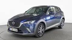 Azul Usado 2018 Mazda CX-3 Luxury SUV | 16.355 € (Precio justo)