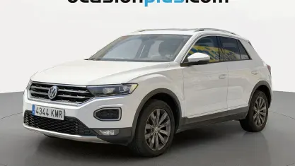 Usado VW T-Roc Sportline 190 CV (139 kW) 2018 Blanco SUV