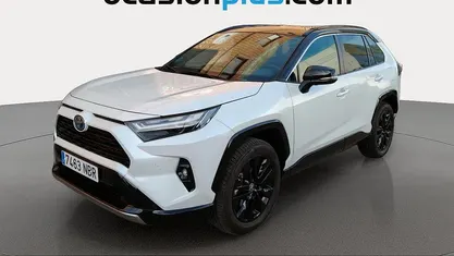Blanco Usado 2025 Toyota RAV4 Hybrid Style SUV | 42.719 € (Precio justo)