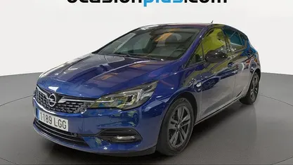 Usado Opel Astra S 110 CV (80 kW) 2020 Azul Utilitario