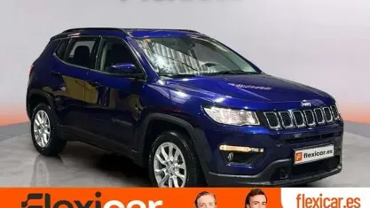 Usado Jeep Compass Longitude 131 CV (96 kW) 2021 Azul SUV