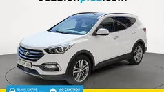 Blanco Usado 2016 Hyundai Santa Fe Style SUV | 22.360 € (Precio justo)