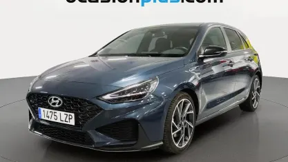Usado Hyundai i30 N Line 160 CV (117 kW) 2022 Azul Utilitario