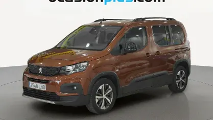 Usado Peugeot Rifter GT-line 100 CV (73 kW) 2020 Marrón Monovolumen