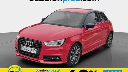 Usado Audi A1 S-Line 90 CV (66 kW) 2015 Rojo Utilitario