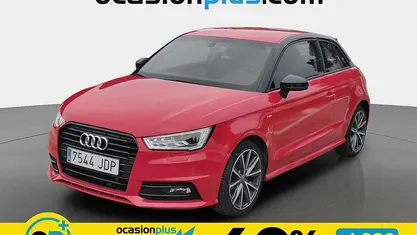 Usado Audi A1 S-Line 90 CV (66 kW) 2015 Rojo Utilitario