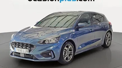 Usado Ford Focus ST-Line 125 CV (91 kW) 2020 Azul Utilitario