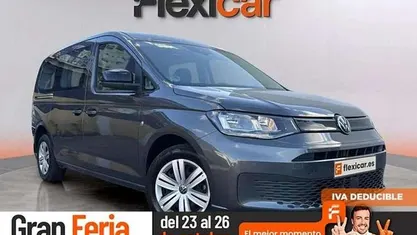 Usado VW Caddy Maxi 122 CV (89 kW) 2024 Gris Monovolumen