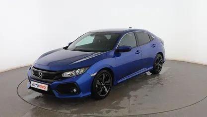 Usado Honda Civic Elegance 130 CV (95 kW) 2018 Azul Berlina