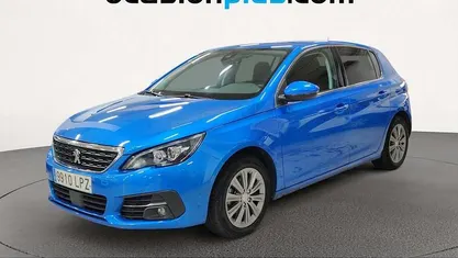 Azul Usado 2021 Peugeot 308 Allure Utilitario | 13.046 € (Buen precio)