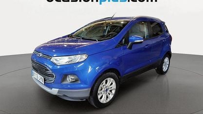 Usado Ford Ecosport Titanium 140 CV (102 kW) 2017 Azul SUV