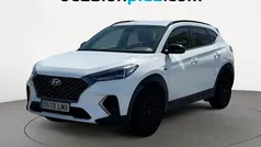 Blanco Usado 2021 Hyundai Tucson N Line SUV | 22.228 € (Precio justo)
