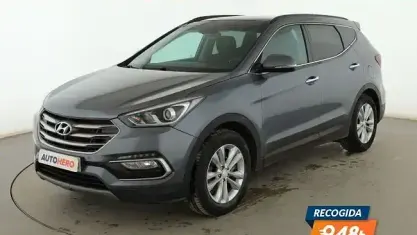 Usado Hyundai Santa Fe 200 HP (147 kW) 2017 Cinzento SUV