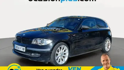 Usado BMW 120 170 CV (125 kW) 2007 Negro Utilitario