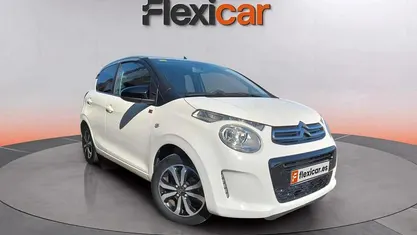 Usado Citroën C1 Shine 72 CV (52 kW) 2018 Blanco Utilitario