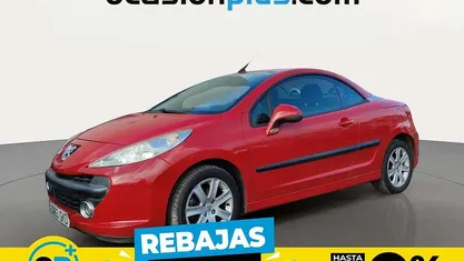 Rojo Usado 2008 Peugeot 207 Descapotable | 6200 €
