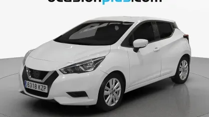 Usado Nissan Micra Acenta 101 HP (74 kW) 2019 Branco Citadino