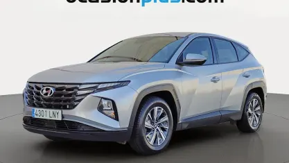 Usado Hyundai Tucson 150 CV (110 kW) 2021 Gris plata SUV