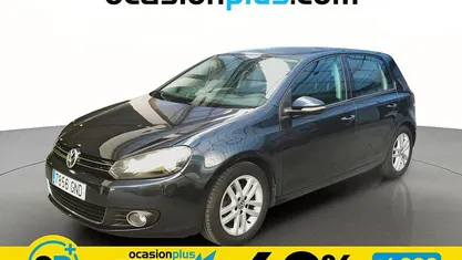 Usado VW Golf VI Sportline 110 CV (80 kW) 2009 Azul Utilitario