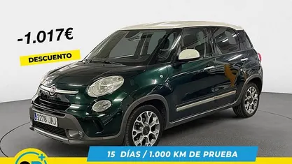 Verde Usado 2015 Fiat 500L Trekking Monovolumen | 8973 € (Precio justo)