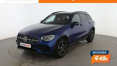 Azul Usado 2019 Mercedes GLC200 AMG line SUV | 34.499 € (Precio justo)