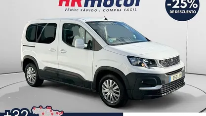 Usado Peugeot Rifter Active 110 CV (80 kW) 2021 Blanco Monovolumen