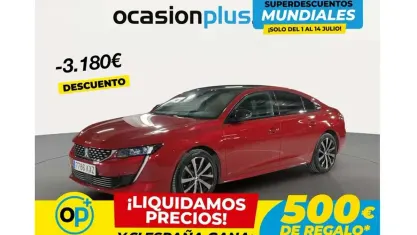 Usado Peugeot 508 GT-line 163 CV (119 kW) 2019 Rojo Berlina