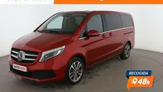 Rojo Usado 2021 Mercedes V300 Avantgarde Monovolumen | 52.999 € (Super precio)