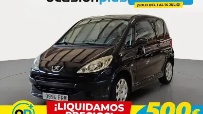 Usado Peugeot 1007 75 CV (55 kW) 2007 Negro Monovolumen