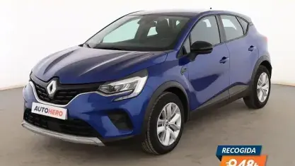 Usado Renault Captur Intens 91 CV (66 kW) 2021 Azul SUV