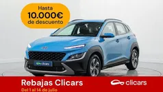 Azul Usado 2023 Hyundai Kona SUV | 21.290 € (Precio justo)