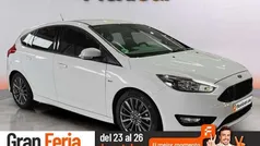 Blanco Usado 2017 Ford Focus ST-Line Utilitario | 10.790 € (Precio justo)