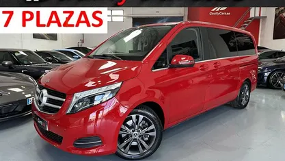 Usado Mercedes V250 Exclusive 190 CV (139 kW) 2018 Rojo Monovolumen