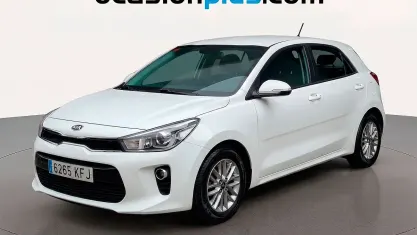 Usado Kia Rio 84 CV (61 kW) 2017 Blanco Utilitario