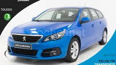 Azul Usado 2021 Peugeot 308 Active Familiar | 11.900 € (Buen precio)