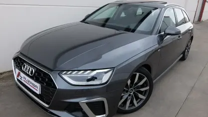 Usado Audi A4 S-Line 150 CV (110 kW) 2022 Gris / plata Familiar