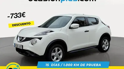 Blanco Usado 2015 Nissan Juke Visia SUV | 9167 € (Buen precio)