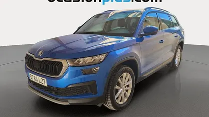Usado Skoda Kodiaq Ambition 150 CV (110 kW) 2022 Azul SUV