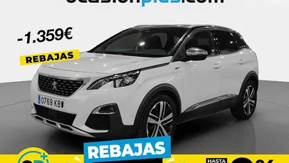 Blanco Usado 2017 Peugeot 3008 GT SUV | 16.991 € (Precio justo)