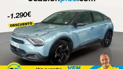 Usado Citroën C4 Feel 131 CV (96 kW) 2021 Azul Utilitario