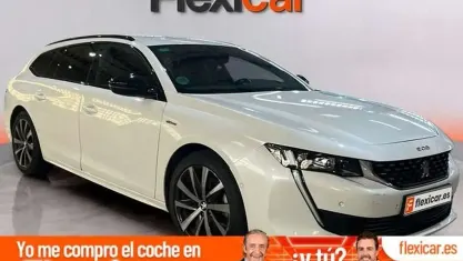 Usado Peugeot 508 SW GT-line 160 CV (117 kW) 2020 Blanco Familiar
