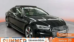 Negro Usado 2018 Audi A5 Sportback S-Line Berlina | 28.490 € (Buen precio)