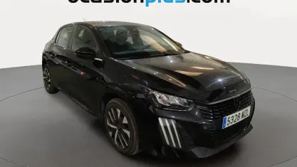 Usado Peugeot 208 Style 101 CV (74 kW) 2025 Negro Utilitario